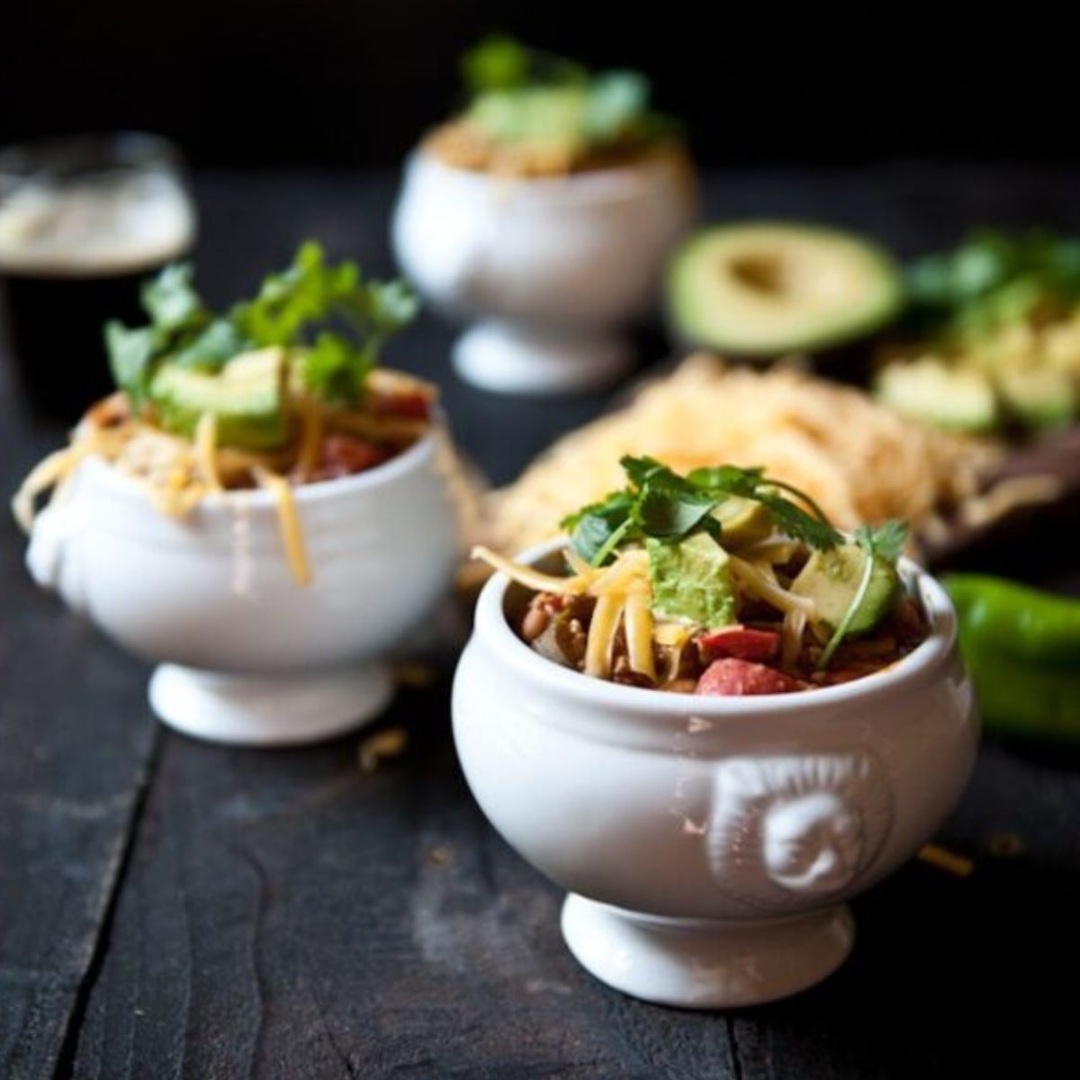 Chorizo, Hatch Chile and Smoked Porter Chili Recipe