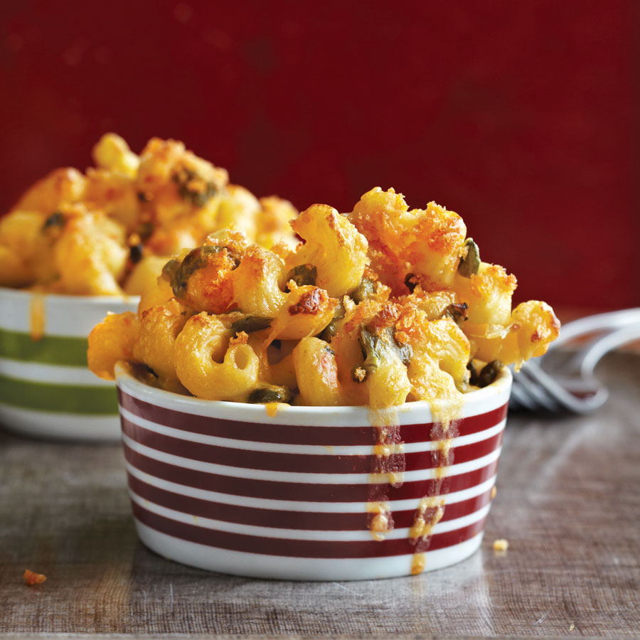 hatch chile mac n cheese