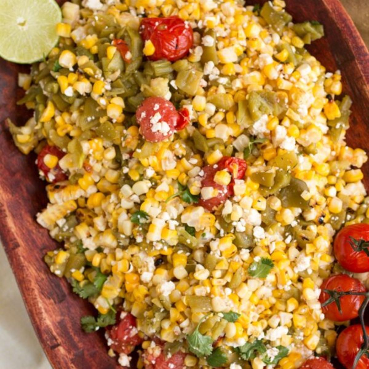Charred Corn Salad with Hatch Green Chiles - iHatchChile