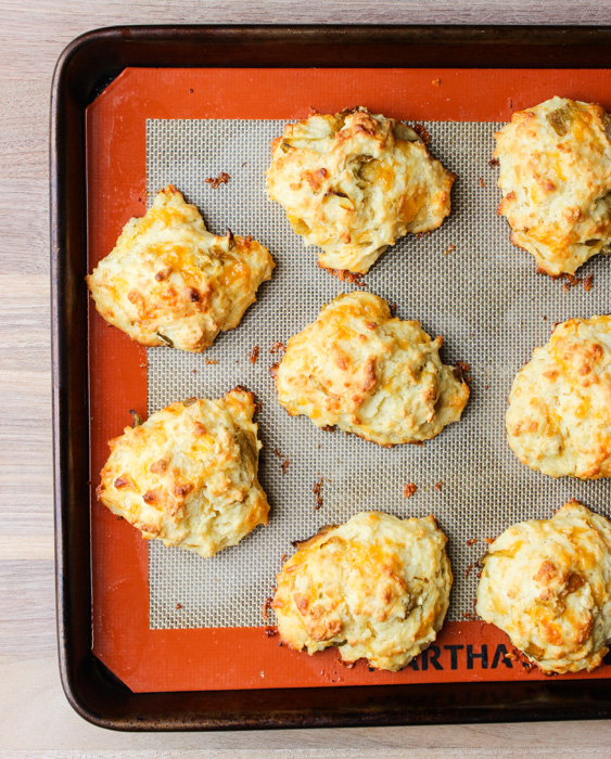 HATCH CHILE DROP BISCUITS the barbee housewife