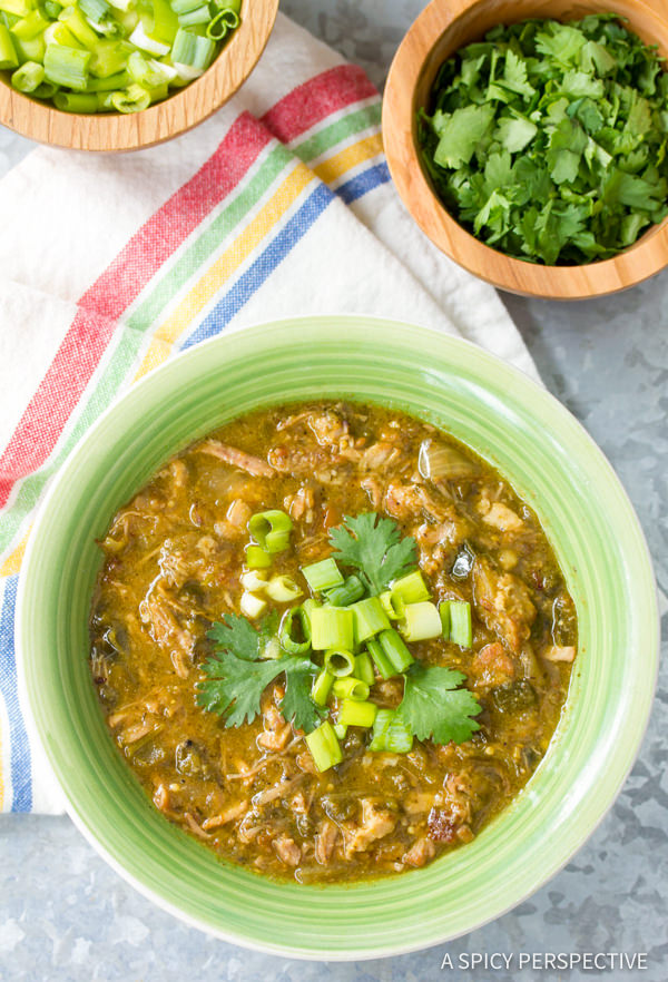 New Mexico Chile Verde Green Chili