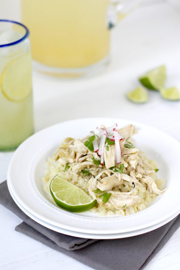 Slow Cooker Chicken Chile Verde