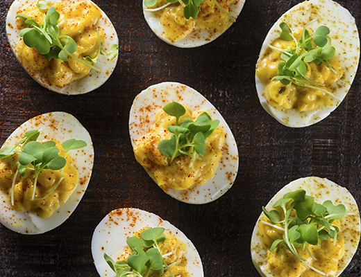 Hatch Deviled Eggs